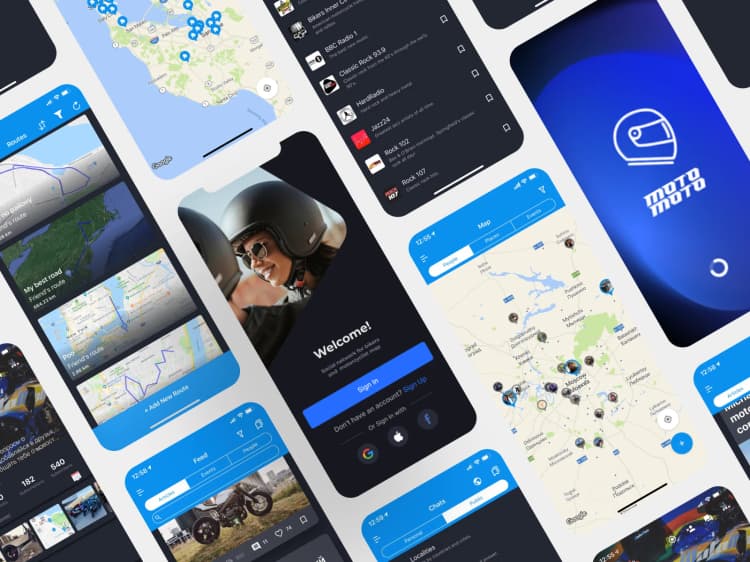 The First Social Network for Motorcyclists on Mobile