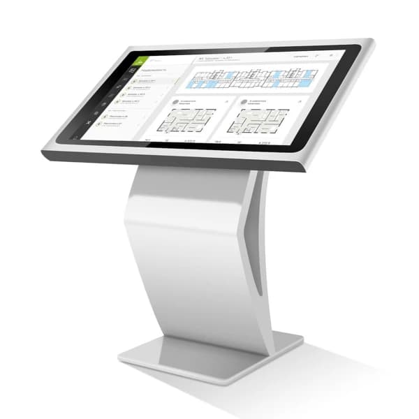 Interactive kiosk and touch panel software